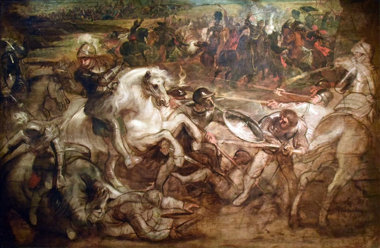 Peter Paul Rubens, Pieter Snayers - Enrico IV alla battaglia di Ivry, Casa di Rubens, Anversa